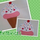 Capa para almofada Ice Cream