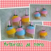 Chaveiros Cupcake